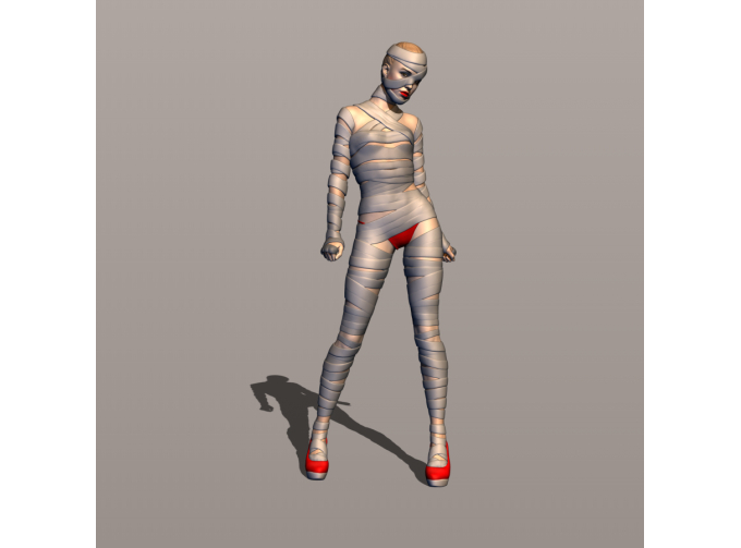 Фигурка мумия 2, окрашенная