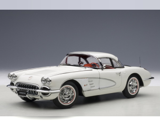 Chevrolet Corvette 1958 (snowcrest white)