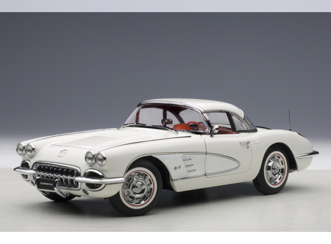 Chevrolet Corvette 1958 (snowcrest white)