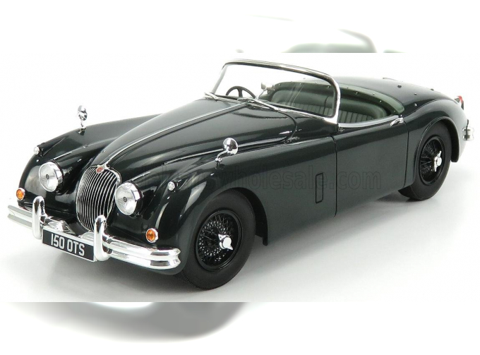 JAGUAR Xk150 Spider Open (1958), British Racing Green