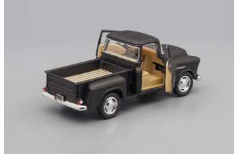 CHEVROLET Stepside Pick-up (1955), matte black