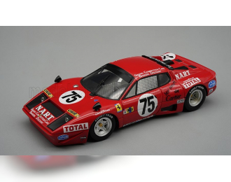 FERRARI 365 Gt4/bb 4.4l Team North American Racing N.a.r.t. №75 24h Le Mans (1977) Francois Migault - Lucien Guitteny, Red