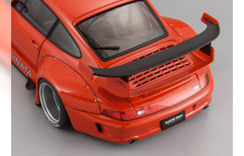 PORSCHE 993 RWB, red