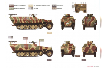 Сборная модель Бронетранспортёр Sd.Kfz.25 Ausf.D