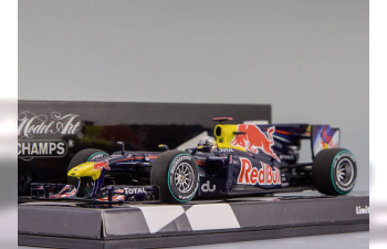 RED BULL F1 Rb6 N 5 Winner Abu Dhabi Gp 2010 Sebastian Vettel World Champion, Blue Red Yellow