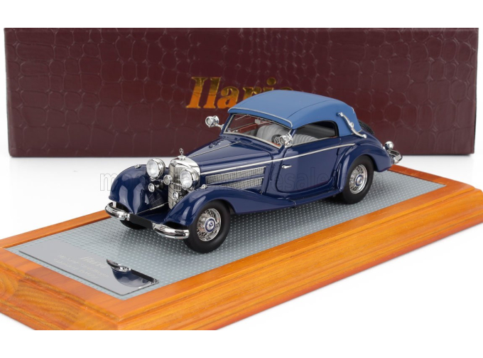 MERCEDES-BENZ 540k Sn154081 Sindelfingen Cabriolet A Closed (1936), 2 Tone Blue