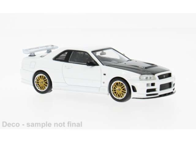 NISSAN Skyline GT-R (R34) (2002), white 