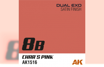 Краска акриловая Dual Exo 8B - Char´s Pink, 60ml