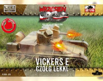 Сборная модель Легкий танк Vickers E