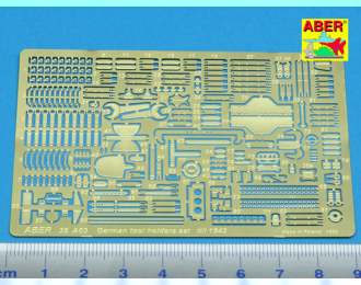 Фототравление для German tool holders set till 1943