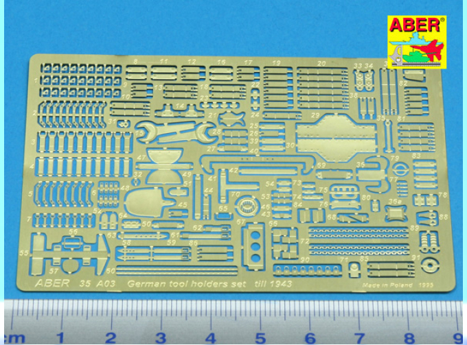 Фототравление для German tool holders set till 1943