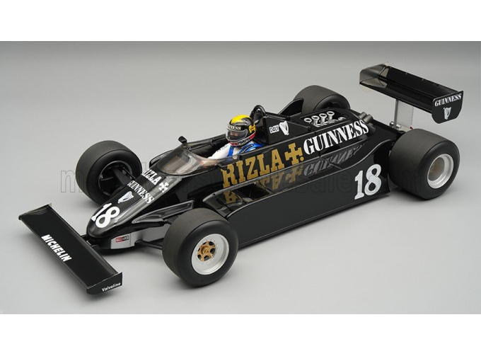 MARCH F1 811 №18 Belgium GP (with pilot figure) Derek Daly (1981)