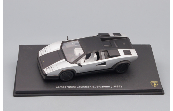 LAMBORGHINI Countach Evoluzione 1987 Black/Silver