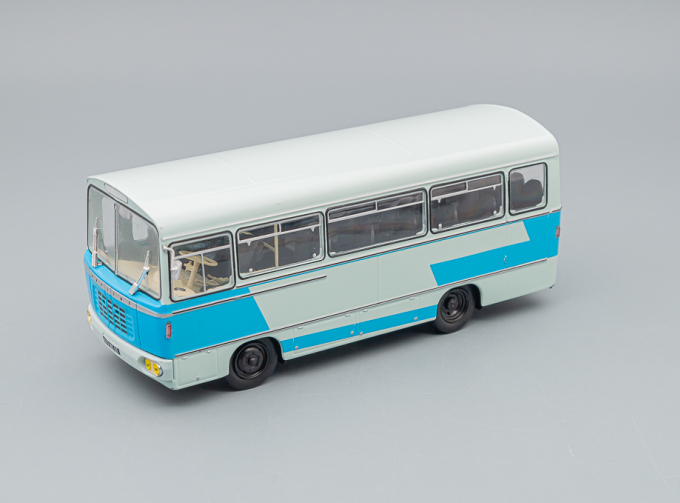 BERLIET Pak Heuliez Autobus 1966, White Light Blue