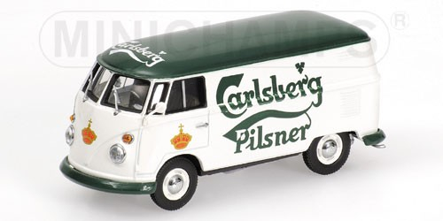 VOLKSWAGEN T1 Kastenwagen "Carlsberg pilsner", white / green