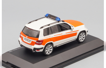 MERCEDES-BENZ GLK Notarzt (2009), white / orange