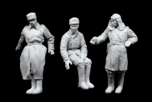 Сборная модель Фигура Russian Tank Crew 3 figures