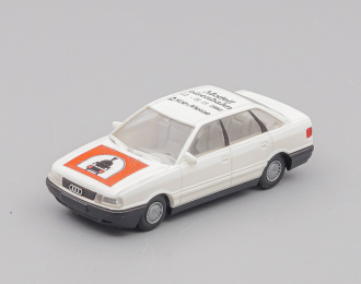 AUDI 80 (B3) "Modell Eisenbahn Koln Messe 1990", white