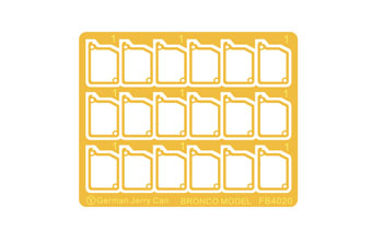 Сборная модель WWII German Jerry Can & Fuel Drum