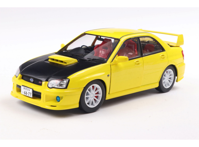 SUBARU Impreza WRX STi Streetfighters (2003), yellow black
