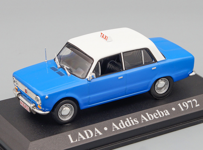 Волжский Lada Addis Abeba (1972), blue / white