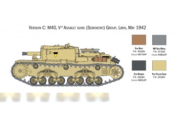 Сборная модель TANK Semoventi Military 1935