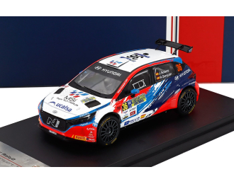 HYUNDAI I20 Rally2 Team Teo Martin Motorsport №36 Rally Islas Canarias (2023) Jan Solans - Rodrigo Sanjuan, White Red Fluo Blue