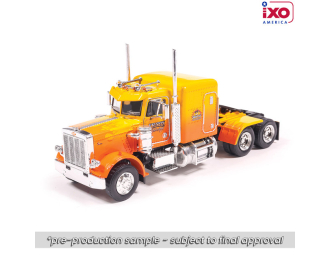 PETERBILT 359 (1981), orange