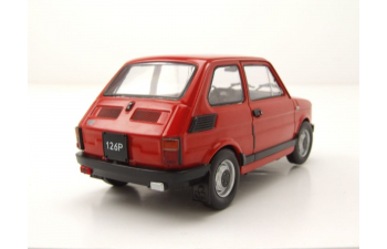 FIAT 126p (1985), red