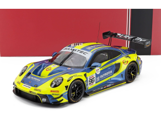 PORSCHE 911 992 Gt3 R 4.2l Team Rutronik Racing №96 24h Spa (2024) Julien Andlauer - Sven Muller - Patric Niederhauser, Yellow Blue