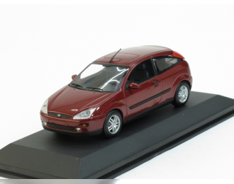 FORD Focus 3-dr (1998), dark red metallic