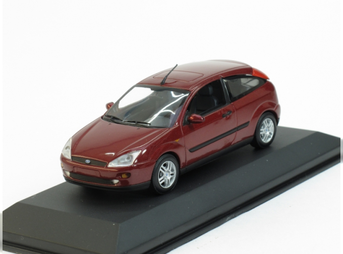 FORD Focus 3-dr (1998), dark red metallic