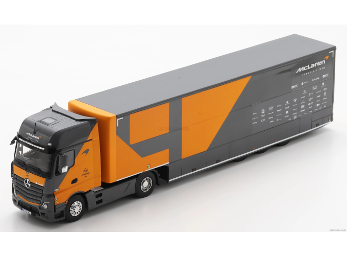 MERCEDES-BENZ Actros MP4 1851 Truck Car Transporter Team McLaren F1 Formula One Season (2024)
