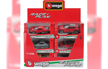 Набор из 12 моделей FERRARI