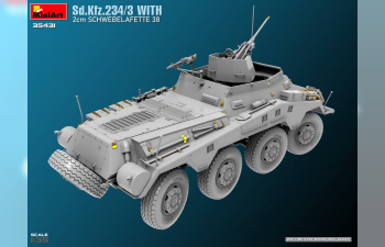 Сборная модель Sd.kfz. 234/3 Military 1945