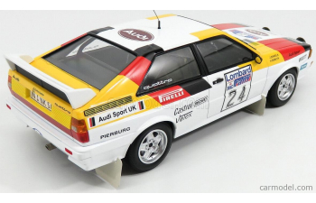 AUDI Quattro 24 RAC Rally №24 DEMUTH - DANIELS - LOMBARD (1982), white