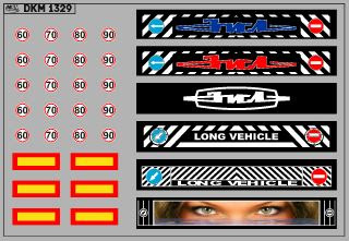 Декаль Брызговик для гузовиков и прицепов вариант 20