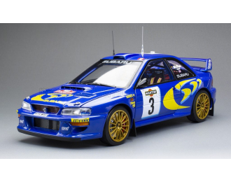 SUBARU Impreza S5 WRC №3 C.McRae/N.Grist 3rd Rallye Sanremo (1998), blue