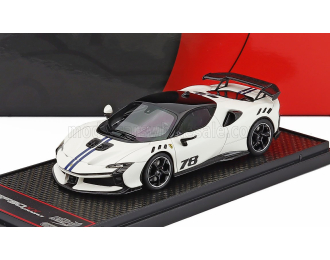 FERRARI Sf90 Xx Stradale №78 (2024), Bianto Italia - Matt White Black