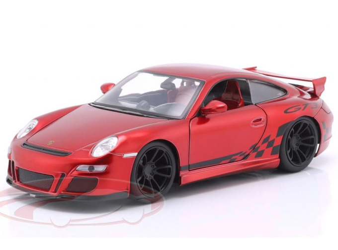 PORSCHE 911 (997) GT3, red / black