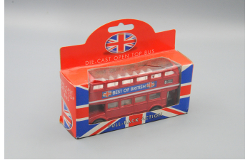 London Bus, red "Best of British"