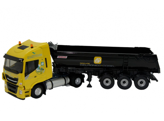 IVECO Stralis NP c полуприцепом-самосвалом "Delmonico Dorel" 2019