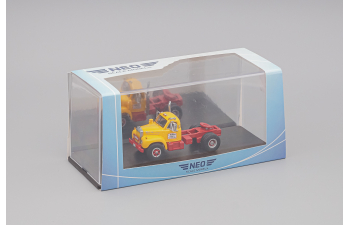 MACK B-61T towing vehicle (1957), yellow / red