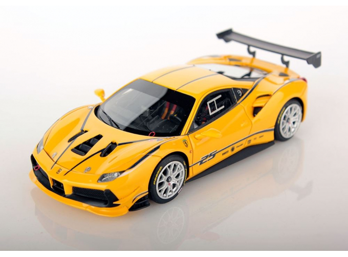 Ferrari 488 Challenge (giallo modena with livery)