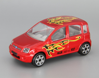 FIAT Panda, flame red