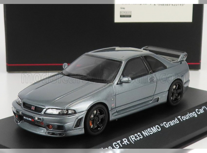 NISSAN Skyline Gt-r (r33) Nismo Grand Touring Car (2007), Grey Met