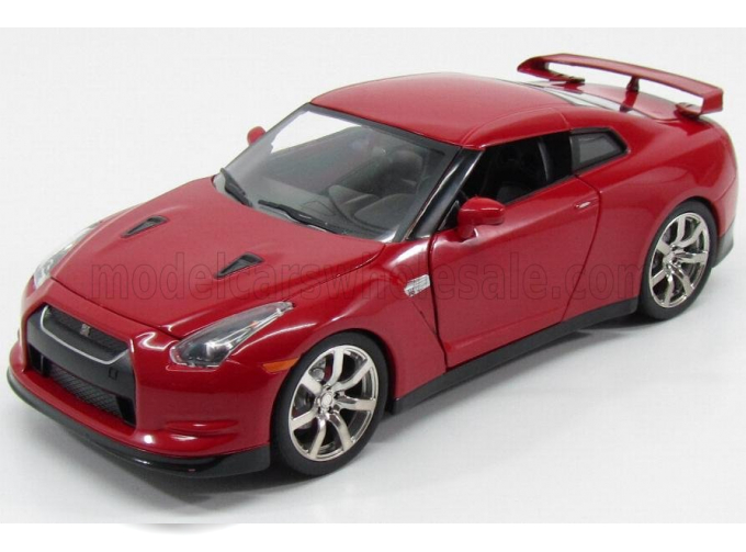 NISSAN Gt-r (r35) Coupe Custom 2009, Red