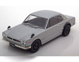 NISSAN Skyline GT-R KPGC10 (1972), silver