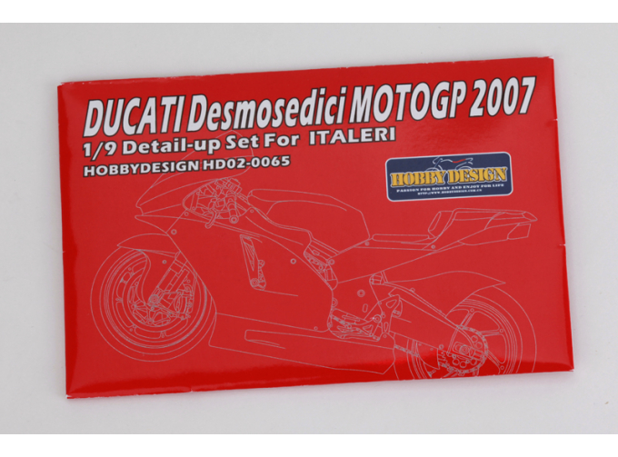 Набор для доработки DUCATI Desmosedici MOTOGP 2007 для моделей Italeri（PE+Metal parts）