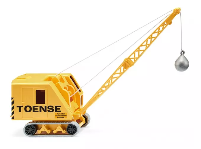 KRUPP Ardelt crawler crane TOENSE (1965), yellow